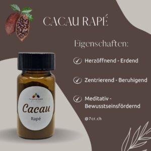 Rapé Cacao – Erdung, Herz und Präsenz