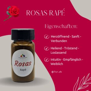 Rapé Rosas – Die Medizin des Herzens