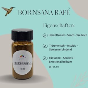Rapé Bobinsana – Herz, Intuition und Träume