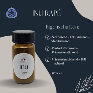 Rapé Inu – Klarheit, Zentrierung und Ausrichtung