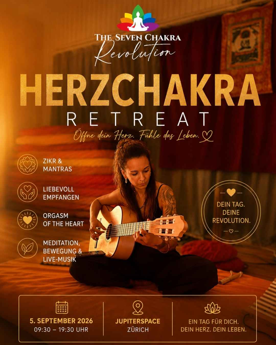 Herzchakra Retreat in Zürich – Meditation, Begegnung und Verbundenheit